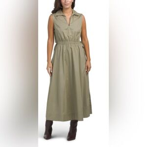 Calvin Klein Olive Maxi Dress